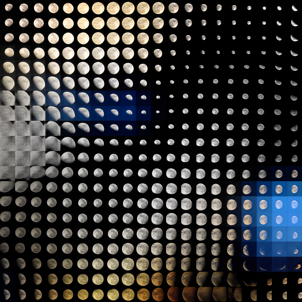Waxing Crescent #54 static NFT preview