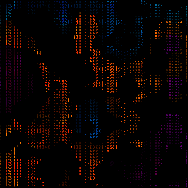Ascii Noise #51 static token preview