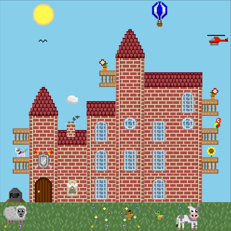 2D Mansion #862 static token preview
