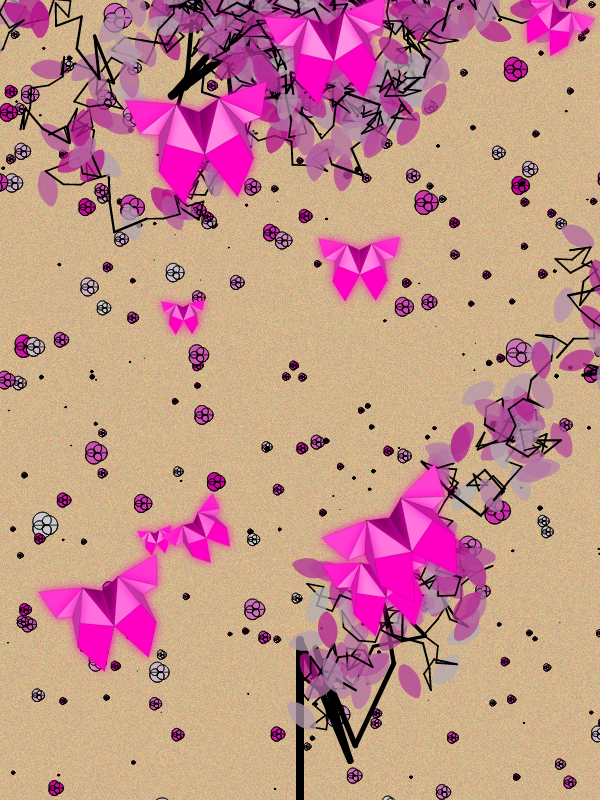 Effet papillon #87 static NFT preview