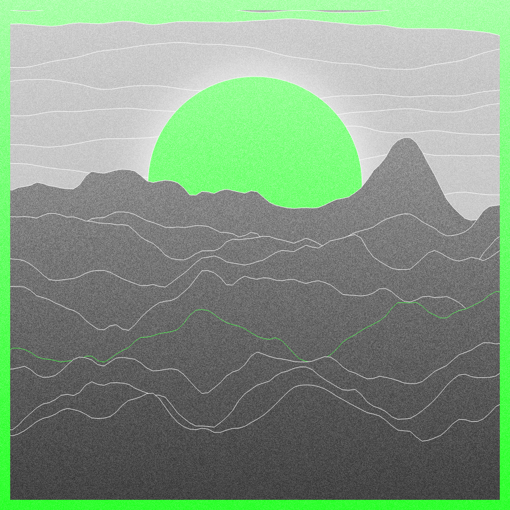 Sunset in Hashland #127 static token preview