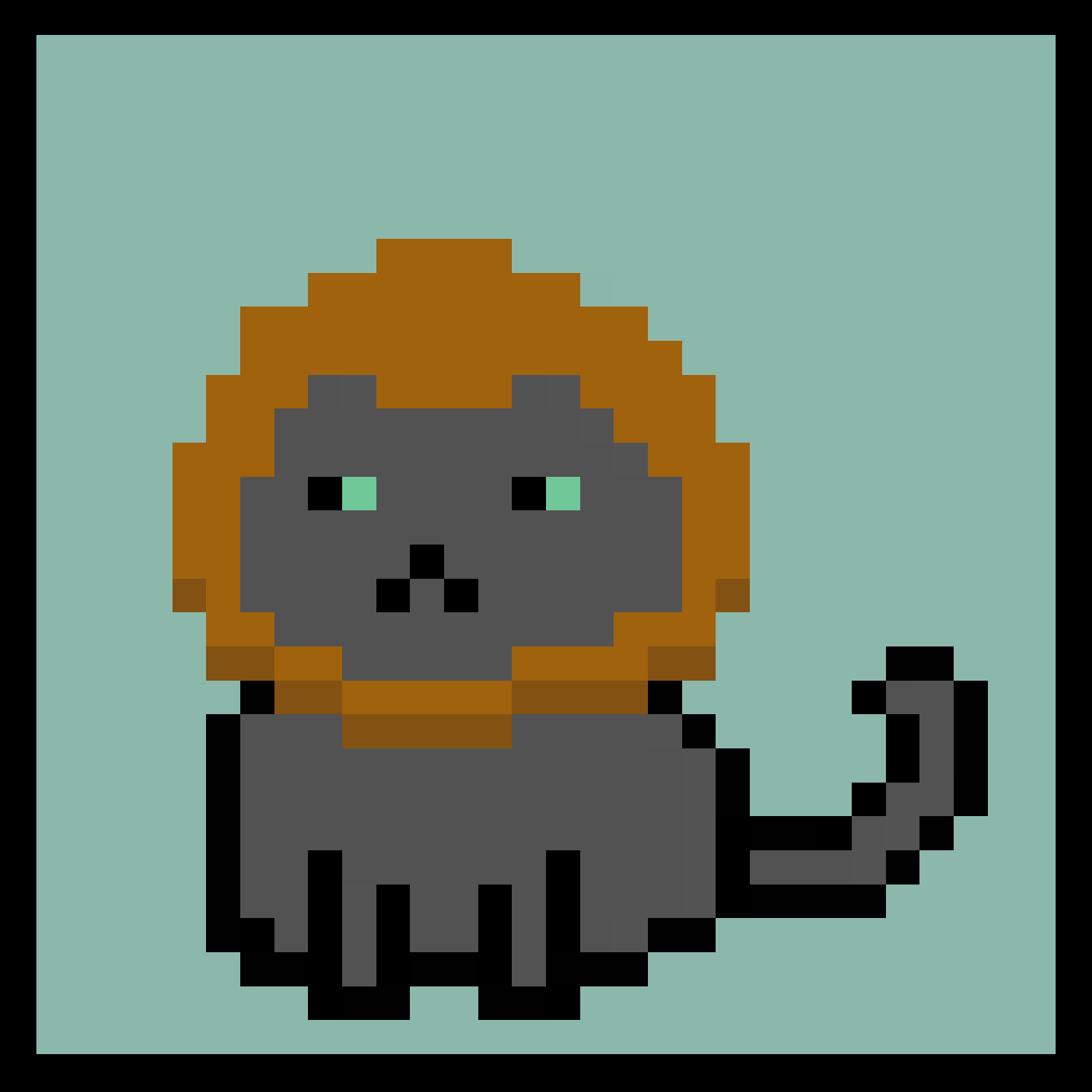 Lazy Kitties #1068 static NFT preview