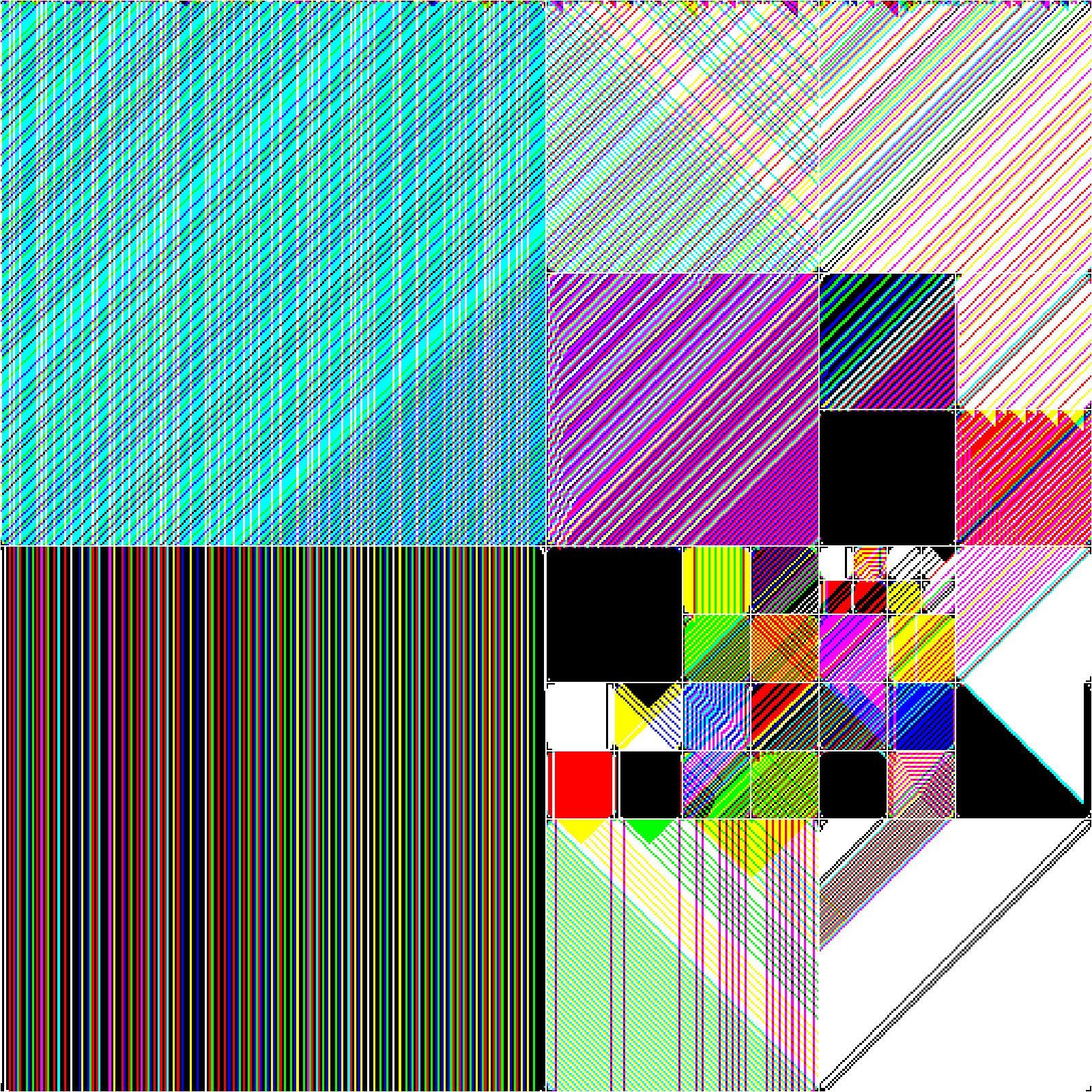 RULES (for Elementary Cellular Automata) #101 static NFT preview