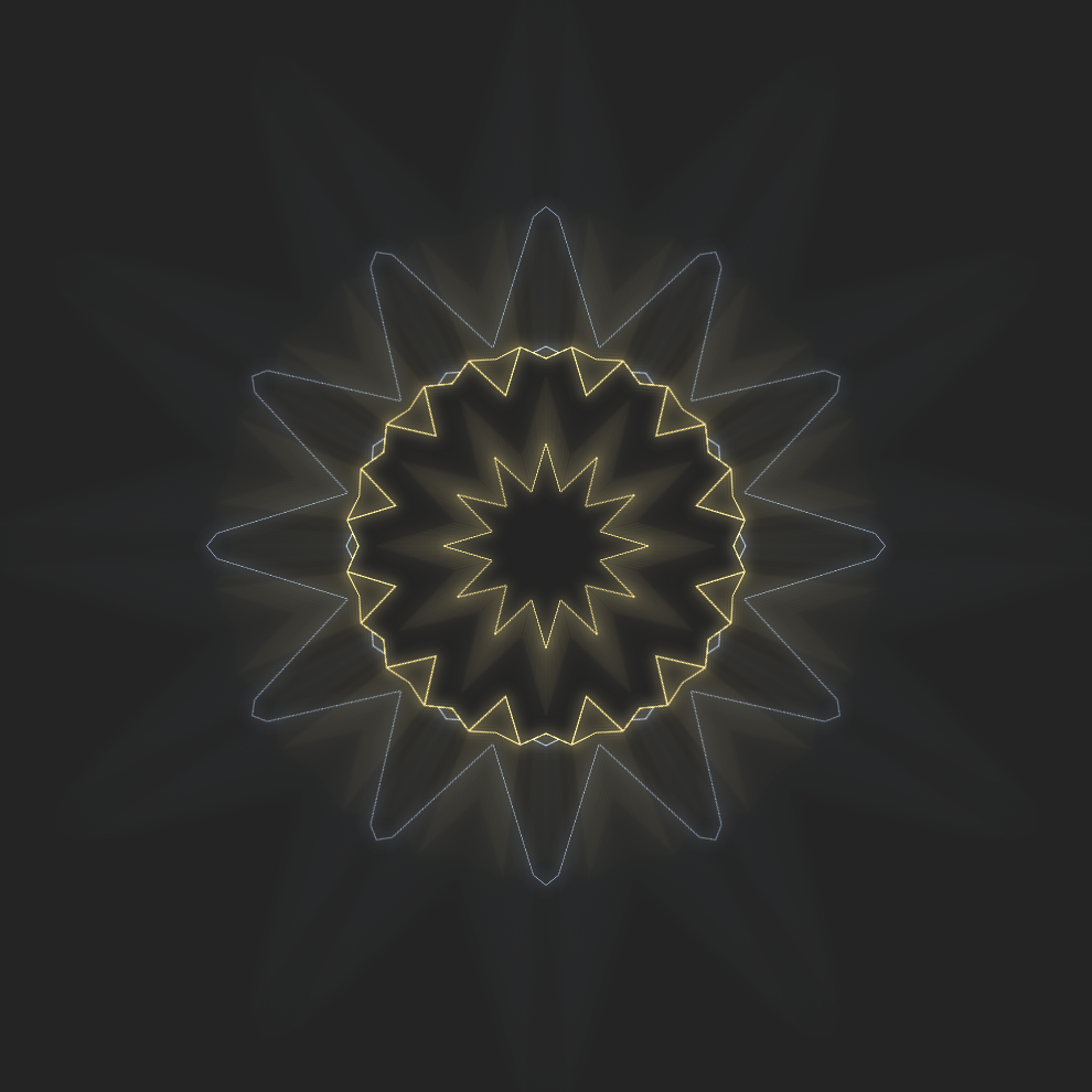 Neon Kaleido #222 static token preview