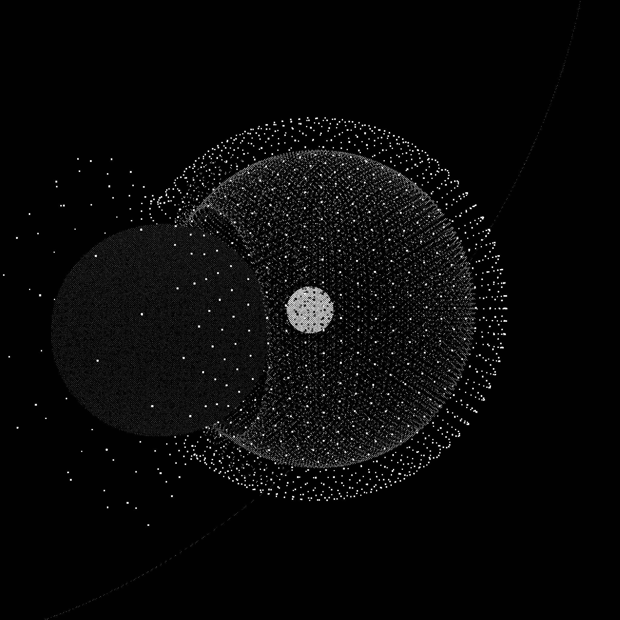 Cometary coma #107 static token preview