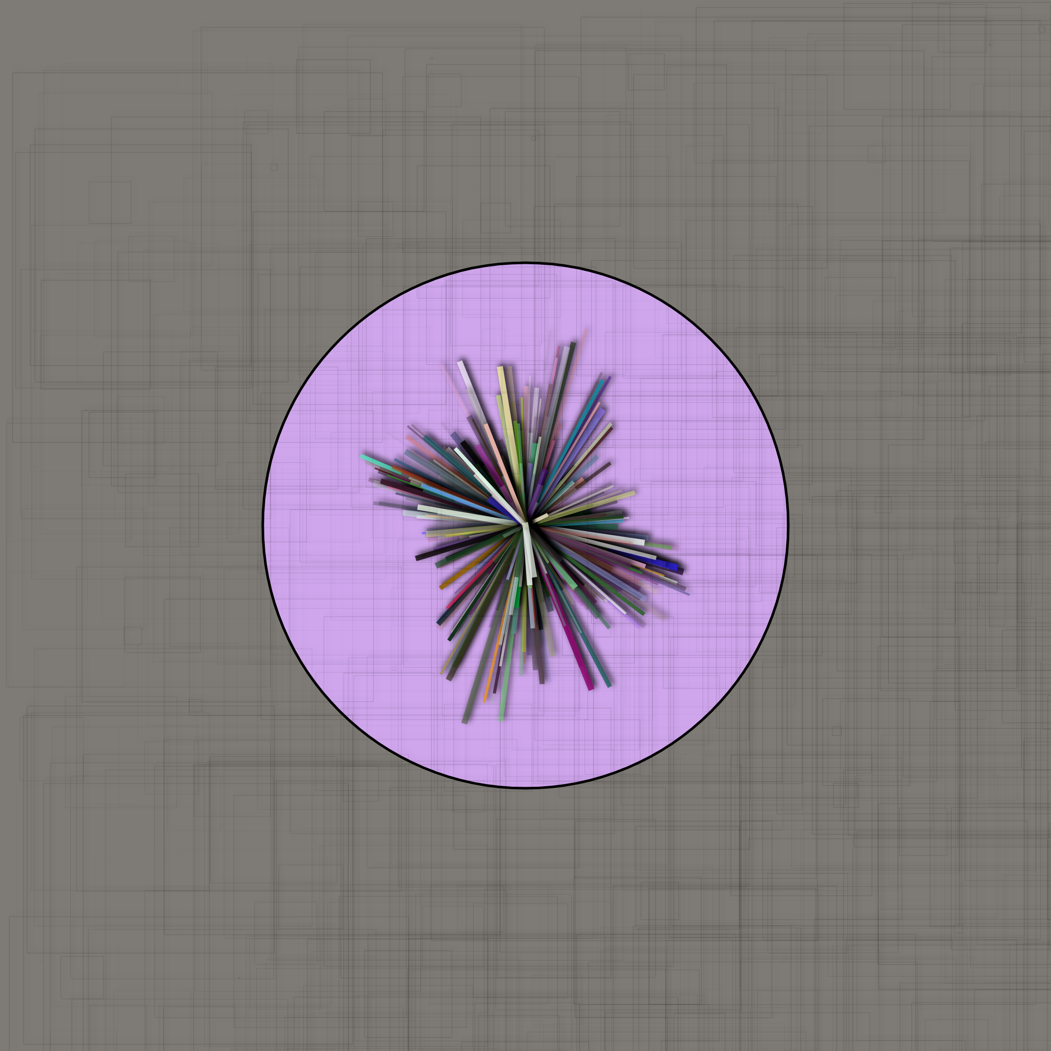 P5Js Thoughts V6 #3 static token preview