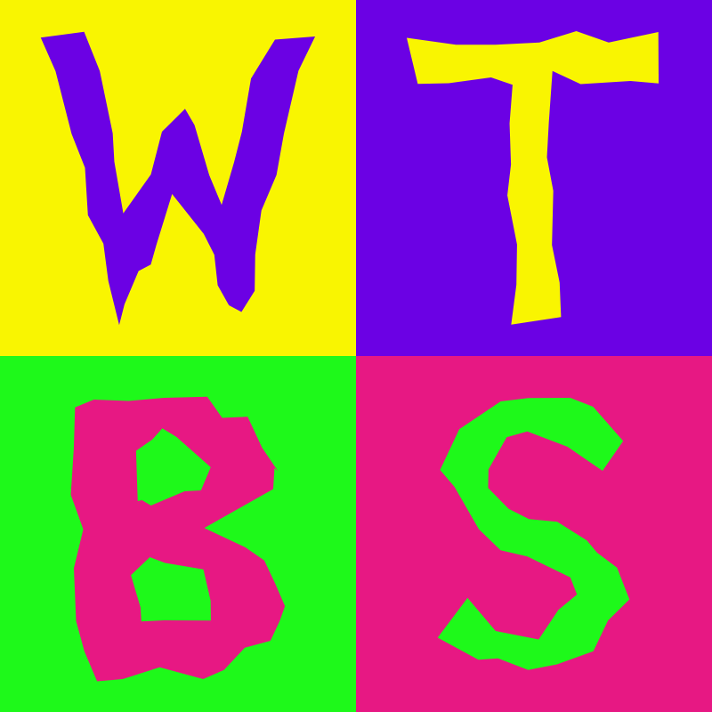 Waiting To Be Signed Logo with Wobbles #386 static NFT preview