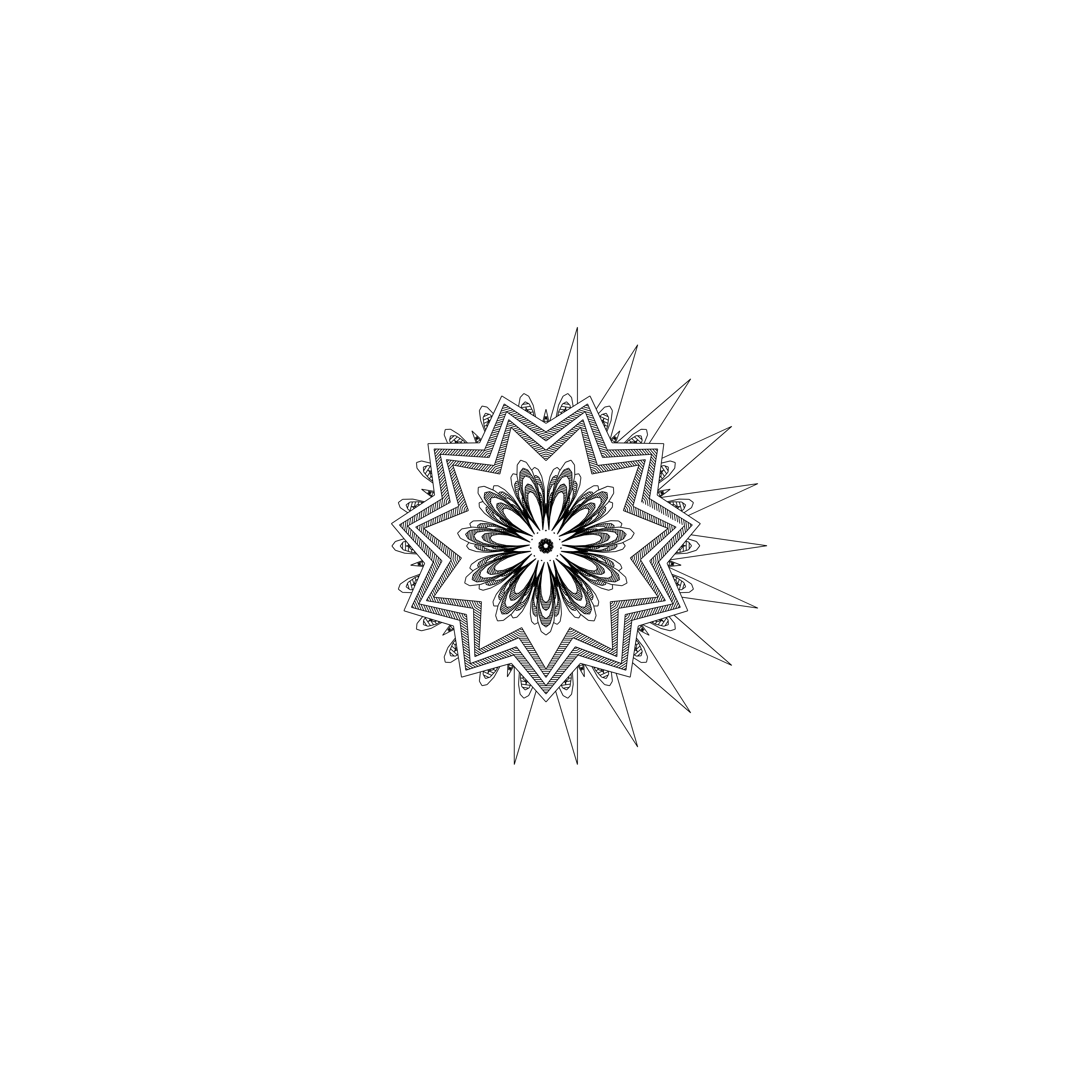 LL21 Mandala #888 static NFT preview