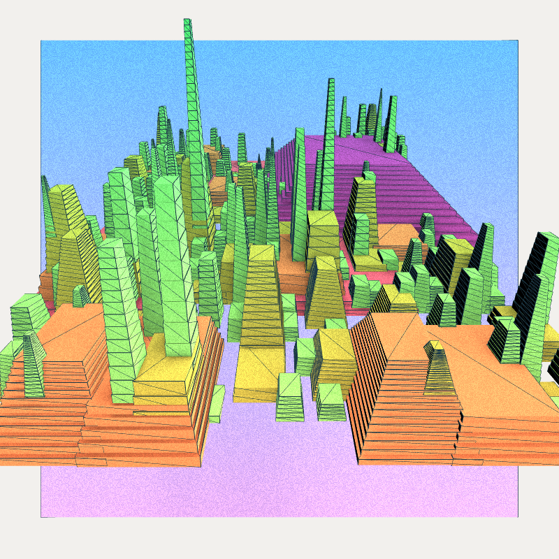 Paradise City #251 static NFT preview