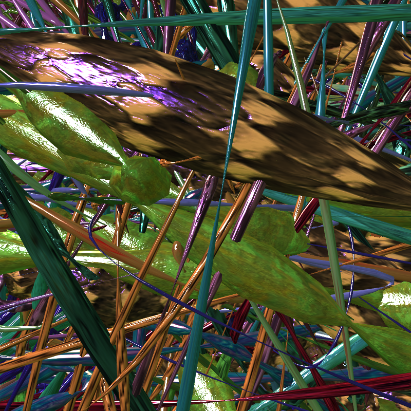 Prismatic Thickets #230 static NFT preview