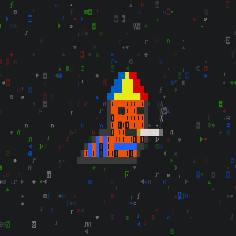 DOS Larva #129 static NFT preview