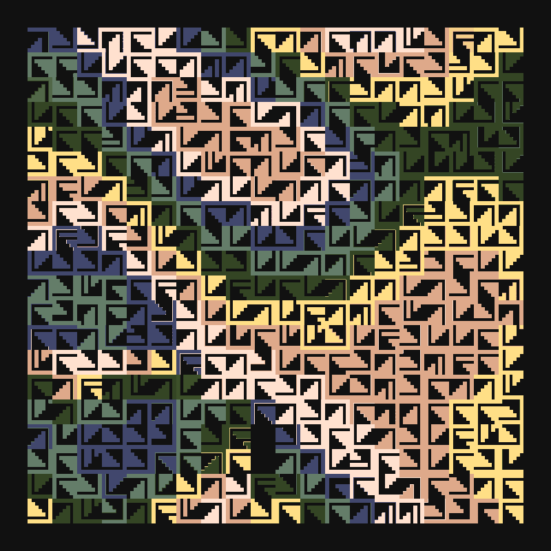Archaic patterns #18 static token preview