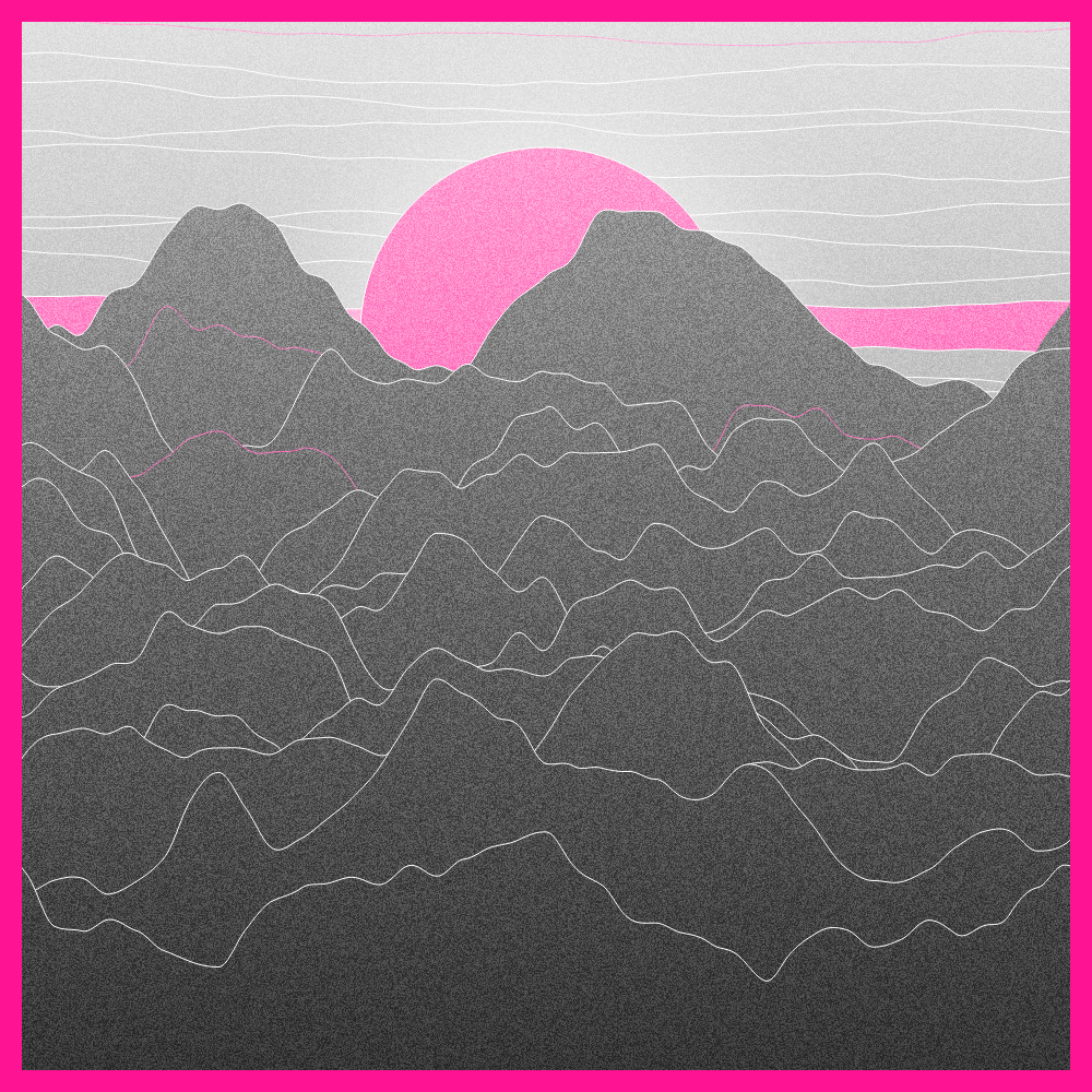 Sunset in Hashland #128 static NFT preview