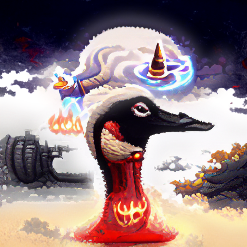 What do geese dream in the shadows #10 static token preview