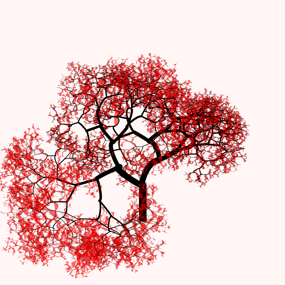 Bézier Bloom #46 static token preview