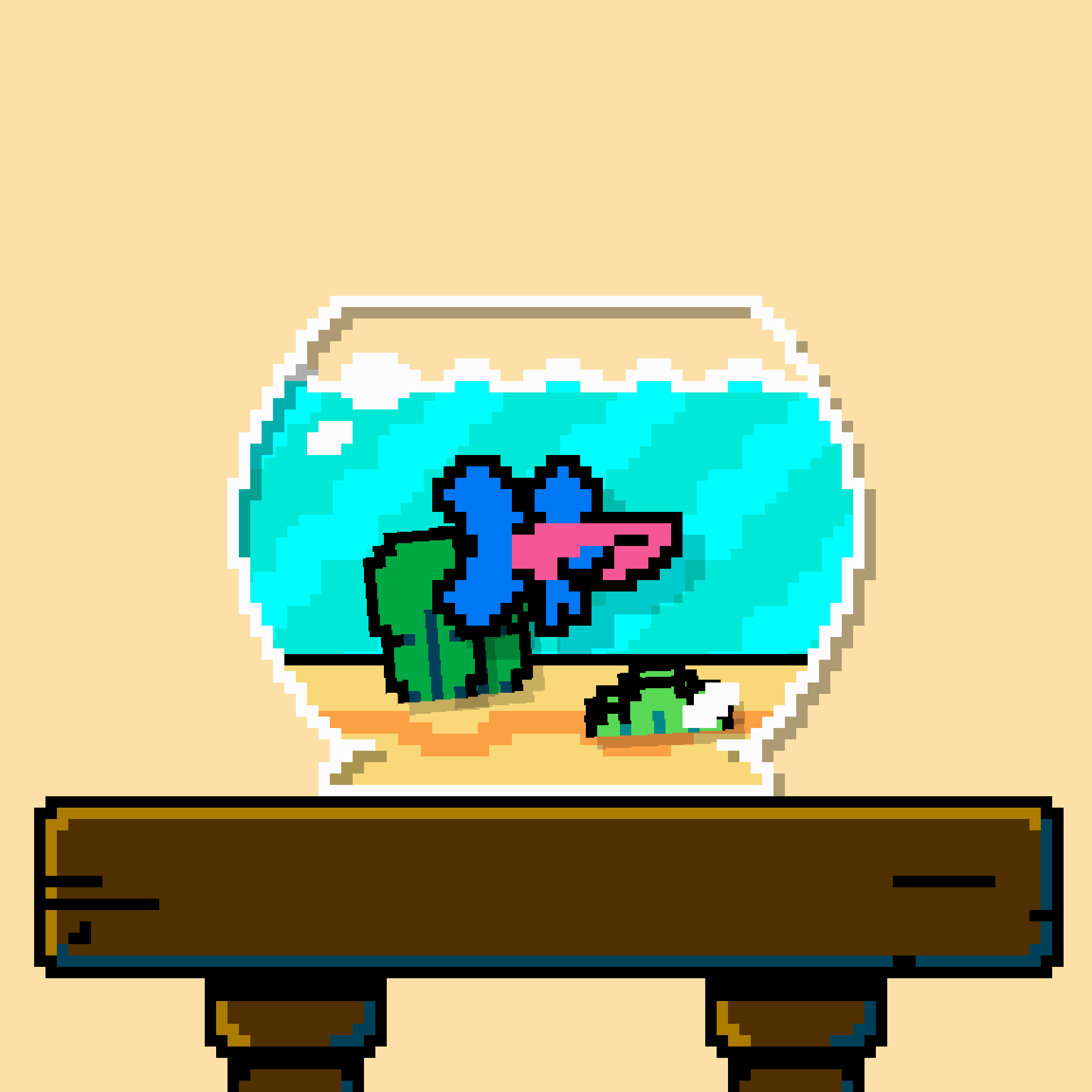 betta fish #697 static NFT preview
