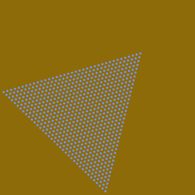Triangle Color Study #57 static NFT preview