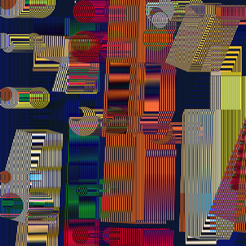 Technicolor Winter (after dead flowers) #86 static NFT preview
