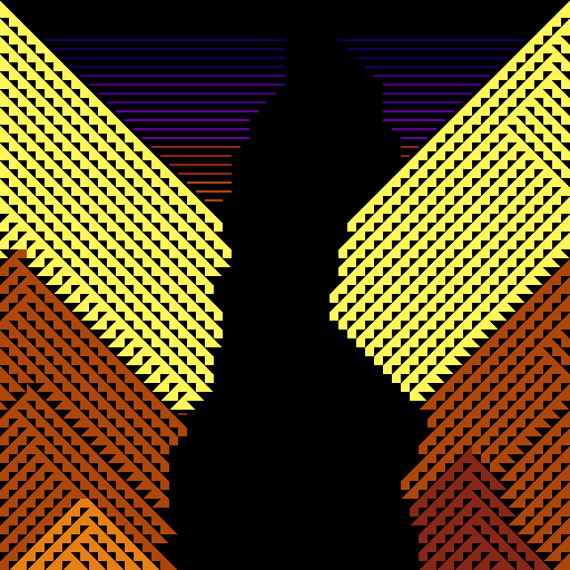 Cellular Mountains #27 static NFT preview
