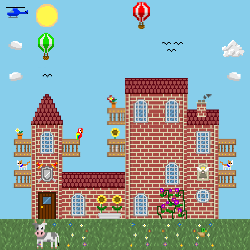 2D Mansion #196 static token preview