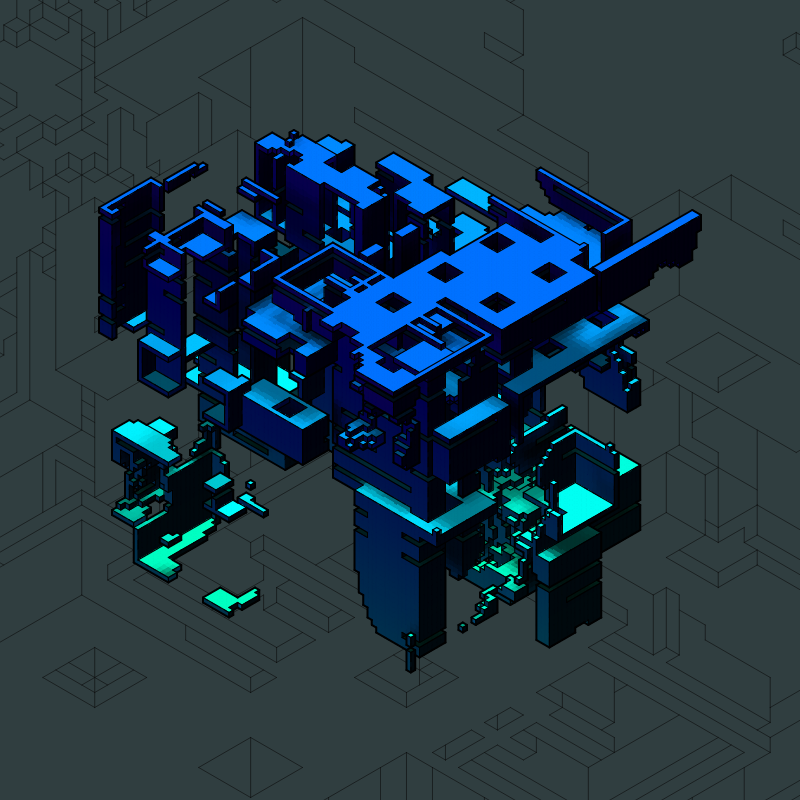 Isofrag generator series I #440 static NFT preview
