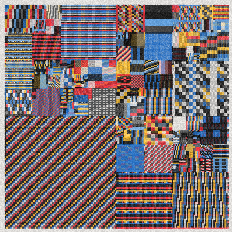 Selvedge #12 static NFT preview