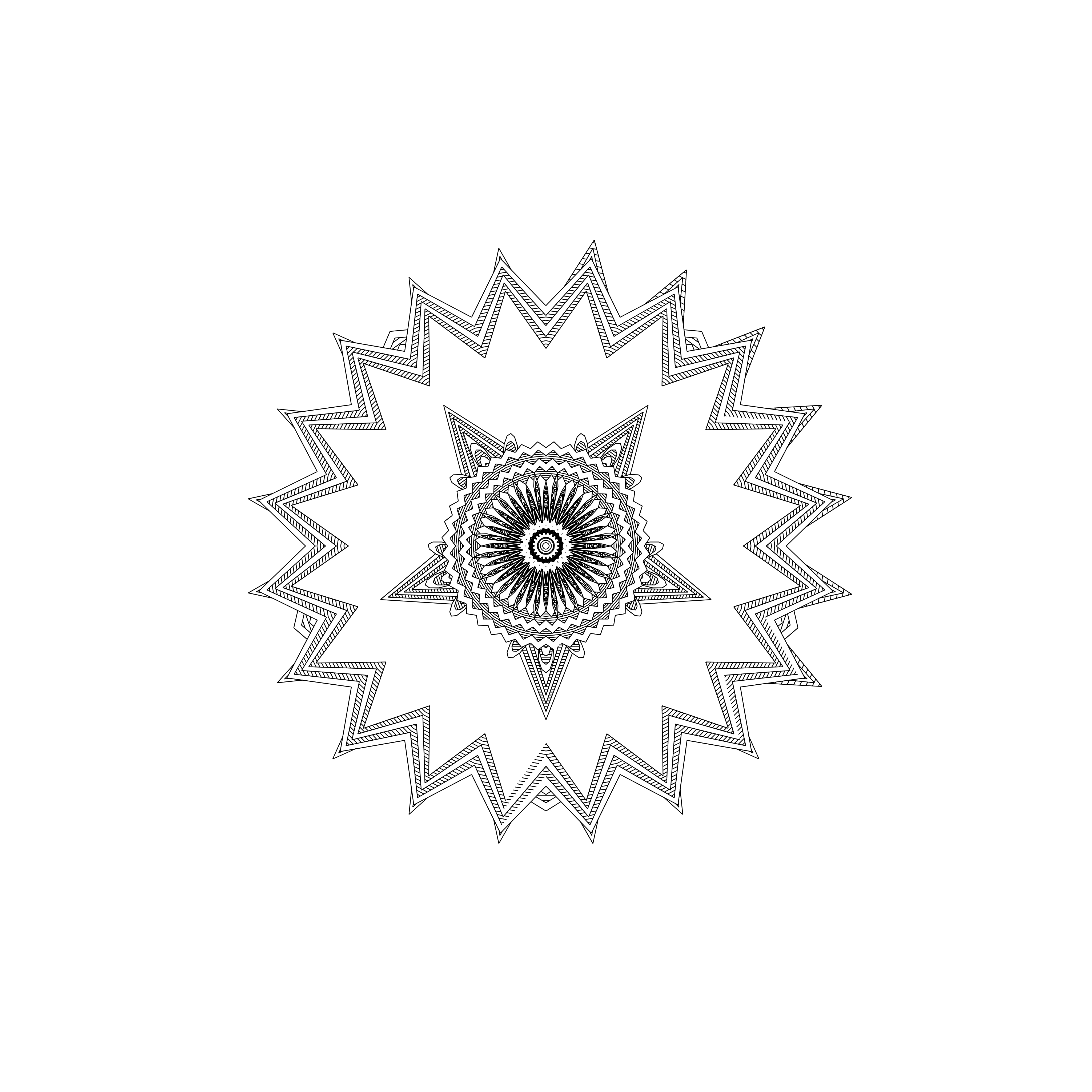 LL21 Mandala #538 static NFT preview