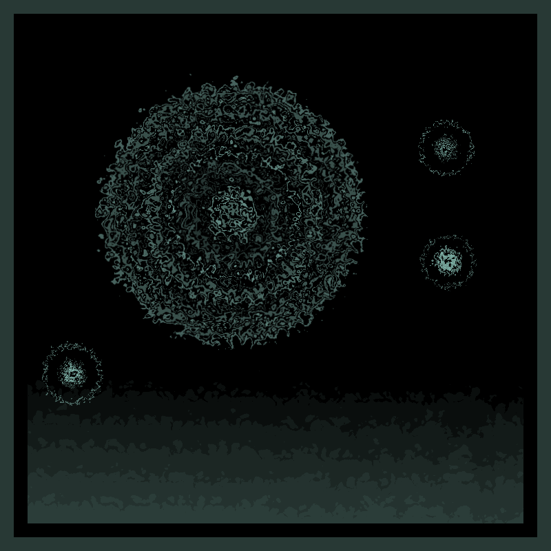Tranquil Orbits #28 static NFT preview