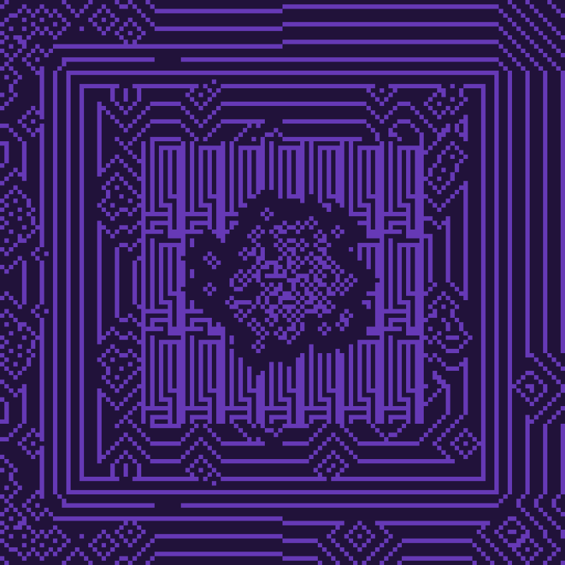 Tegodego Flow Maps Generator #210 static NFT preview
