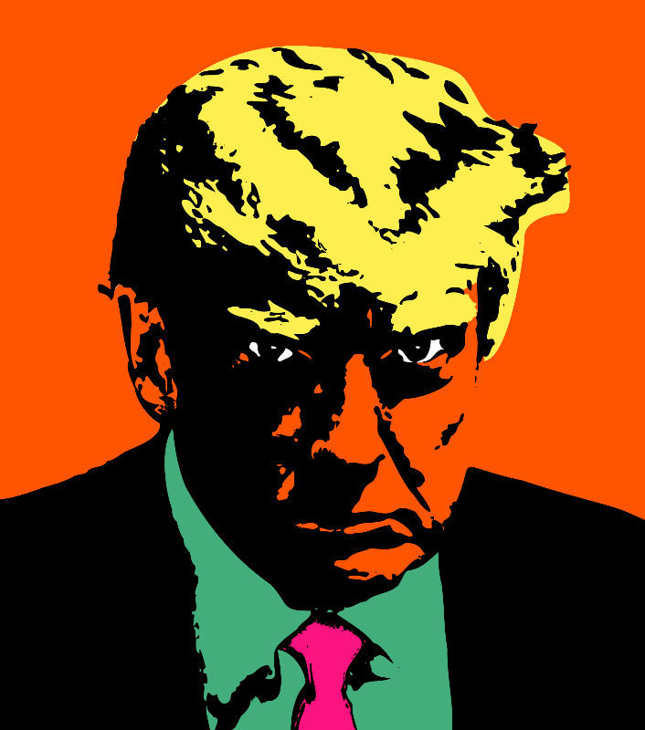 Donald Trump #64 static NFT preview