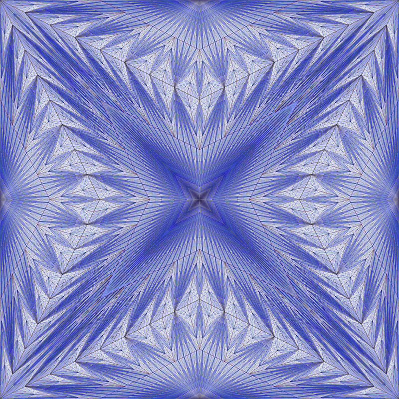 Triangle Subdivisions #63 static NFT preview