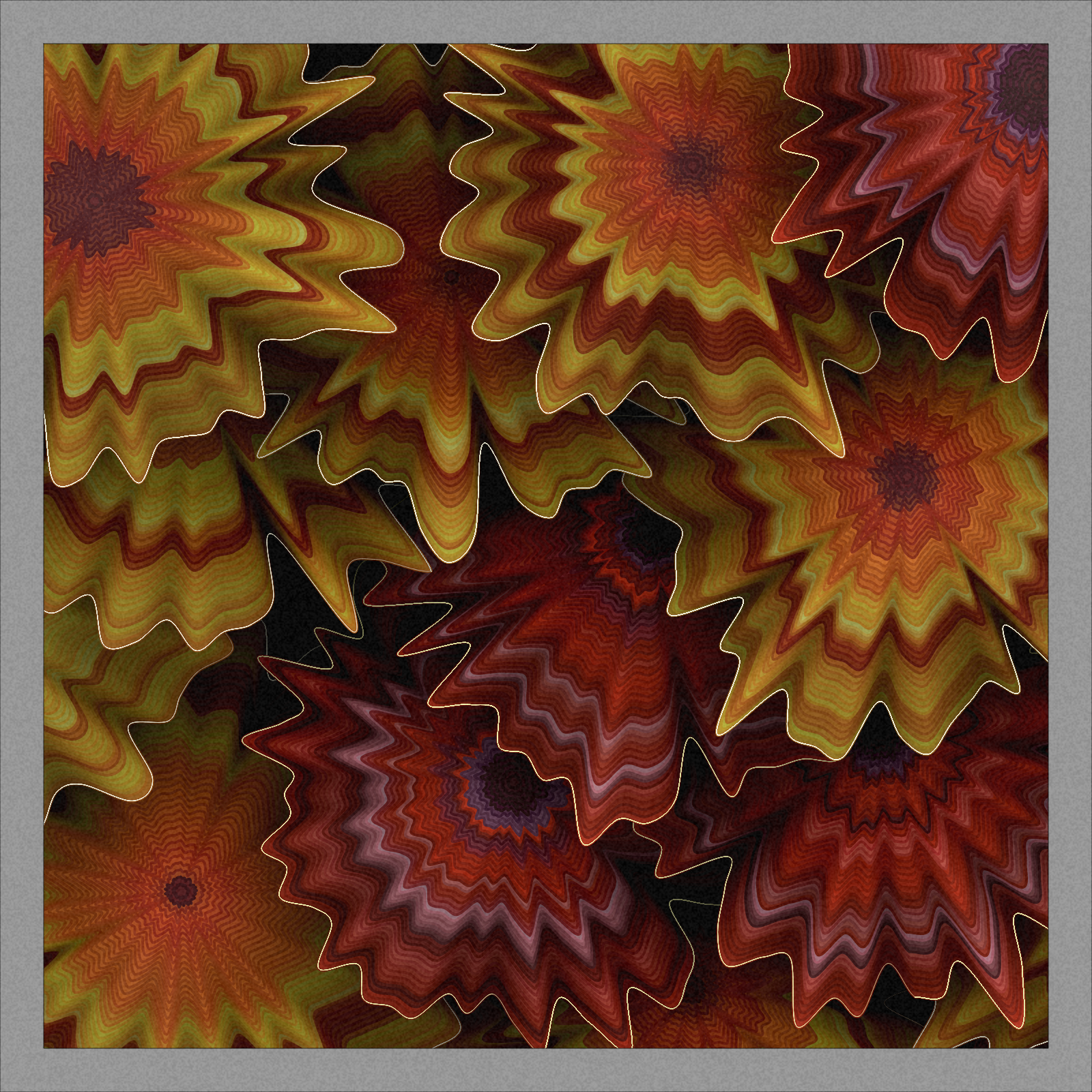 In the woods : close-up #35 static NFT preview
