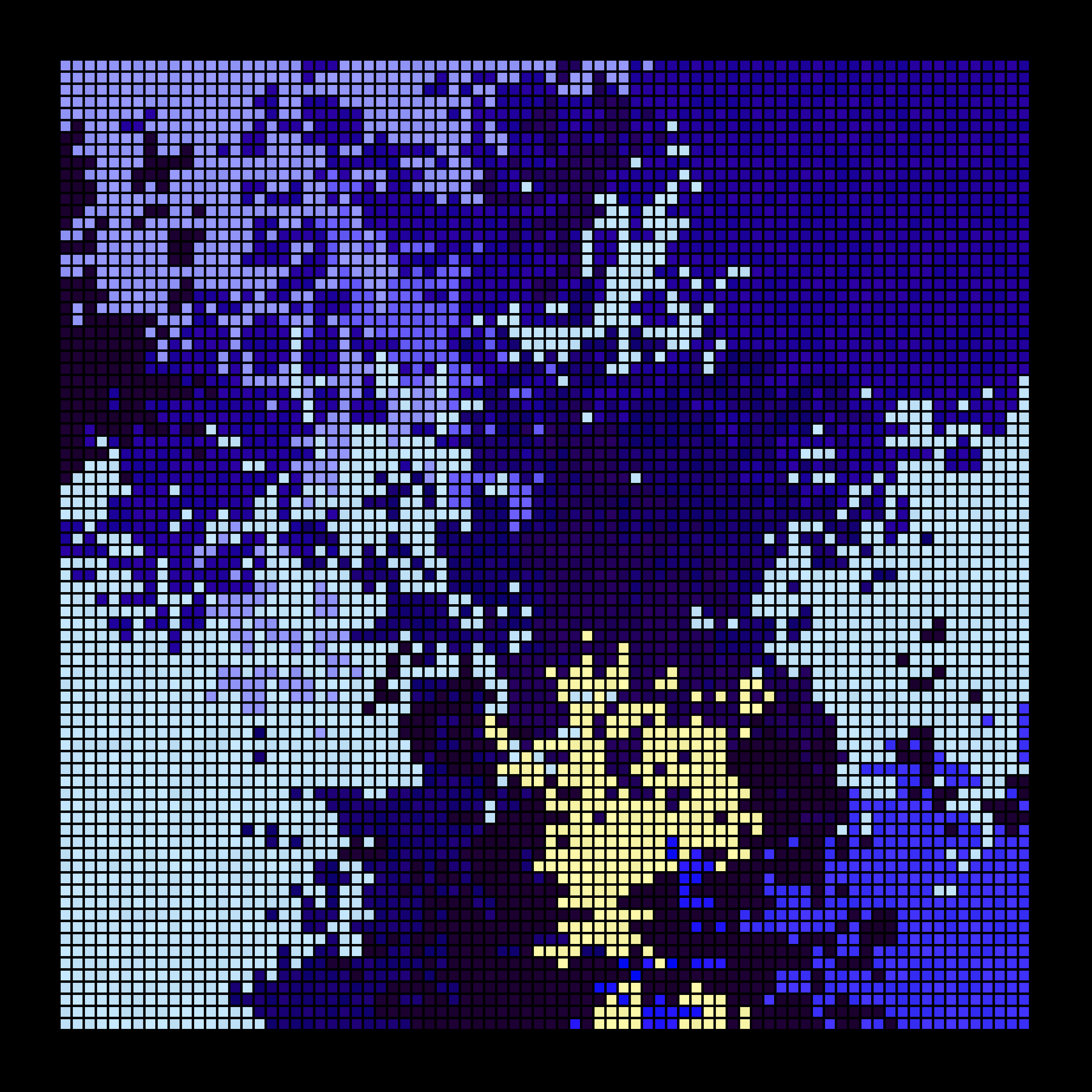 Pixel Blobs #204 static NFT preview