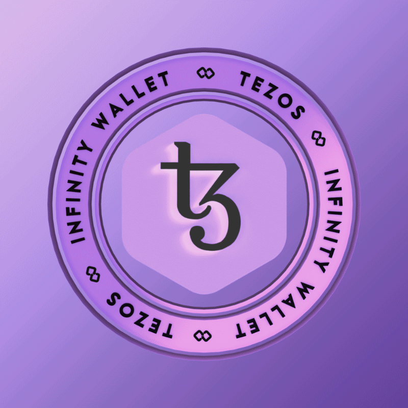 Tezos x Infinity Wallet #490 static token preview