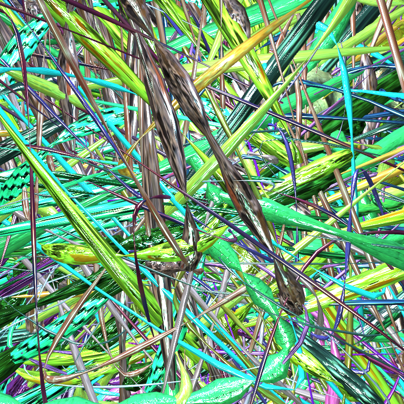 Prismatic Thickets #72 static NFT preview