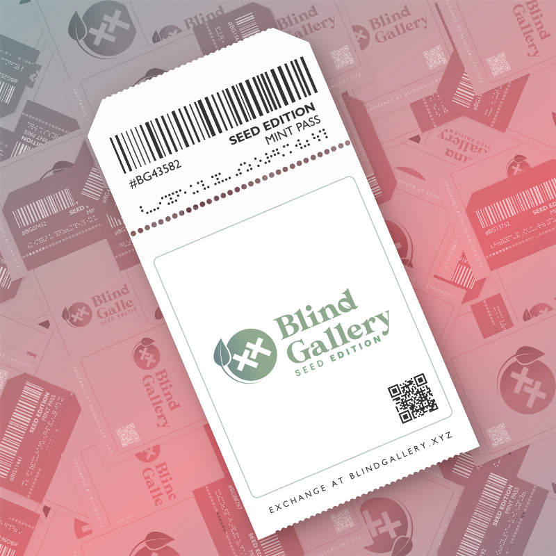 Blind Gallery Mint Pass (Seed Edition) #53 static NFT preview
