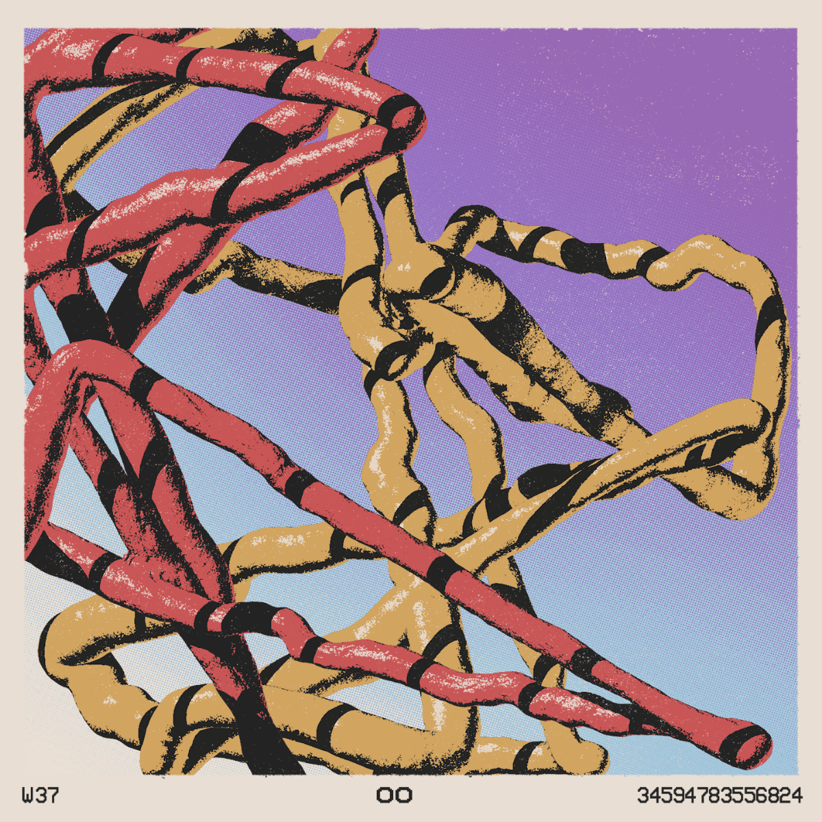 Squiggles 2.0 #106 static NFT preview