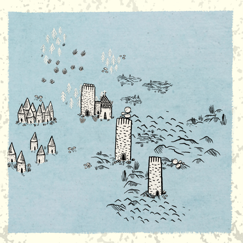 Medieval Village #86 static NFT preview