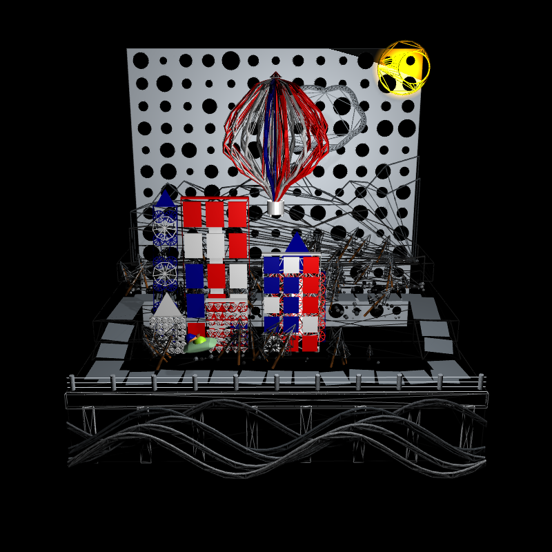 Paper Art 3D #136 static token preview