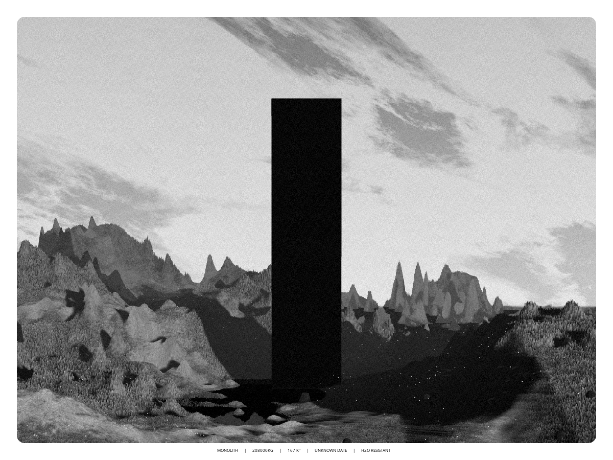 MONOLITH #212 static NFT preview