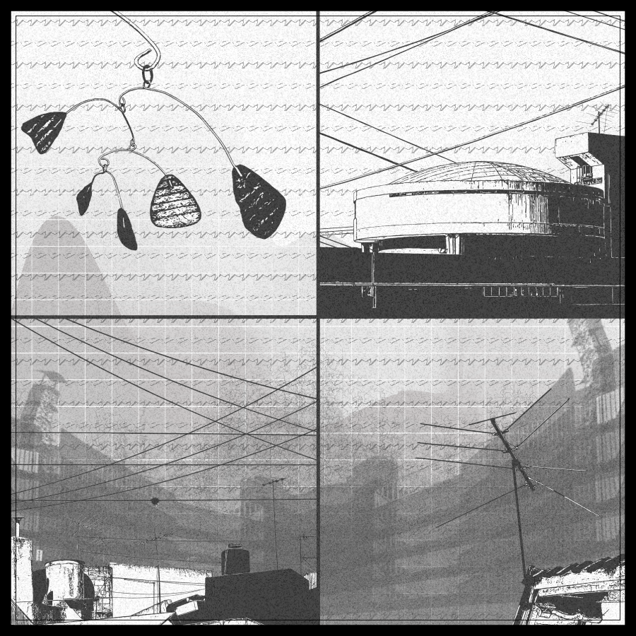 Colorless City #32 static NFT preview
