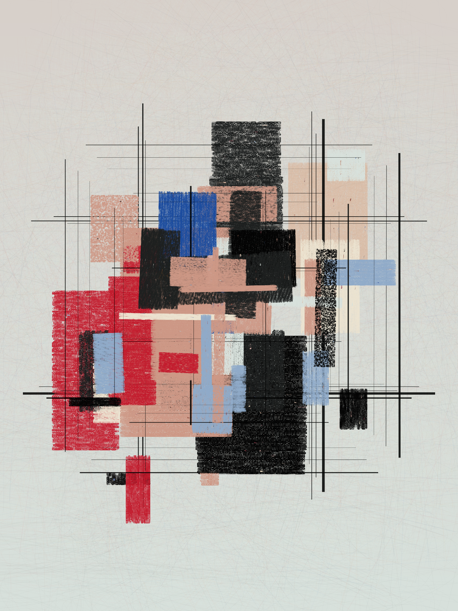 Generative Composition #47 static NFT preview