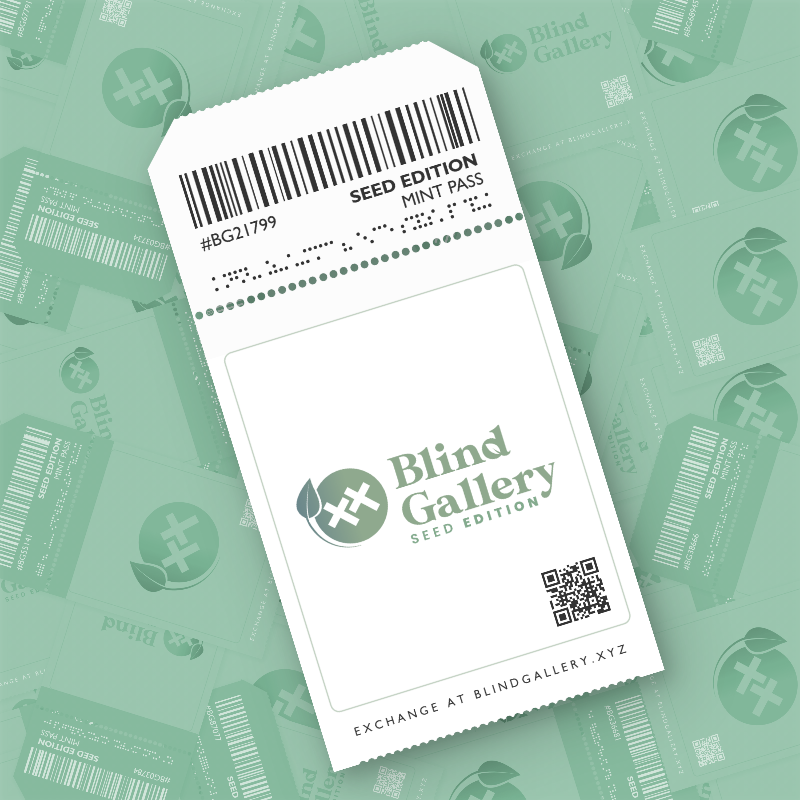 Blind Gallery Mint Pass (Seed Edition) #159 static NFT preview