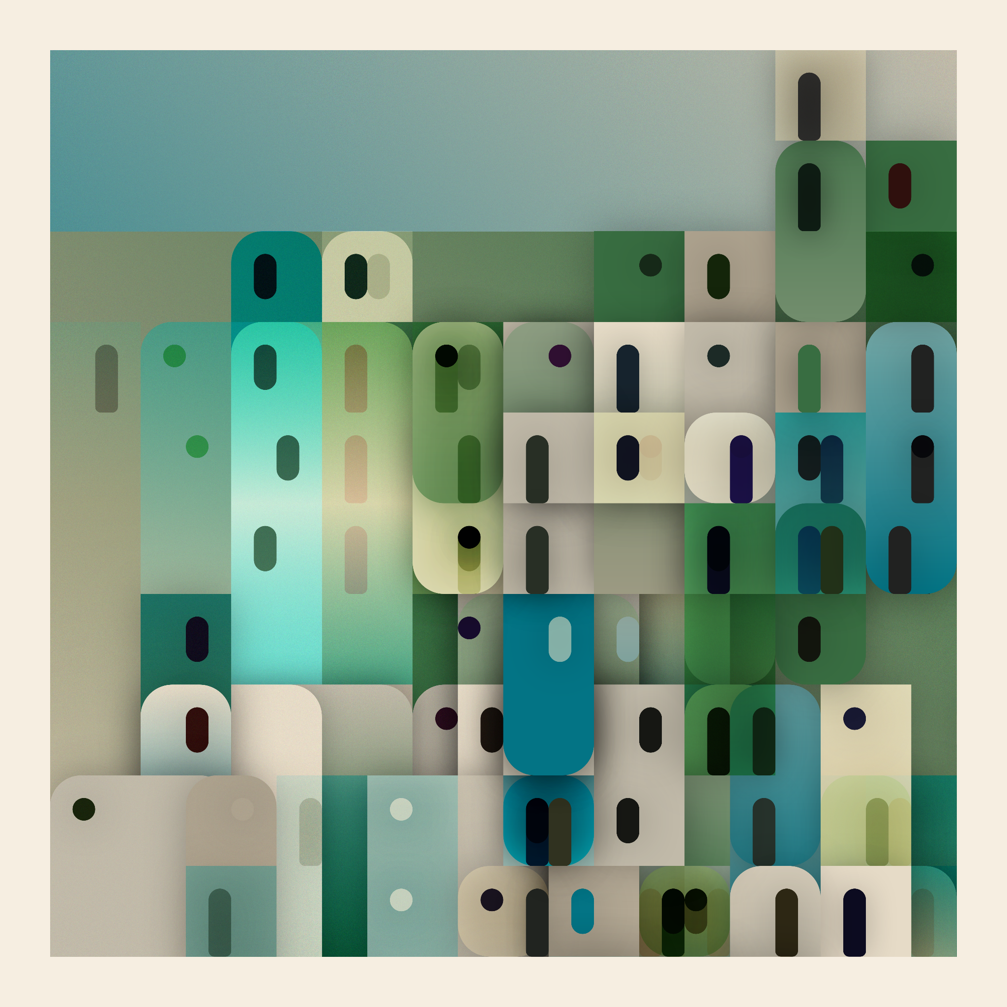 Modular City #128 static NFT preview