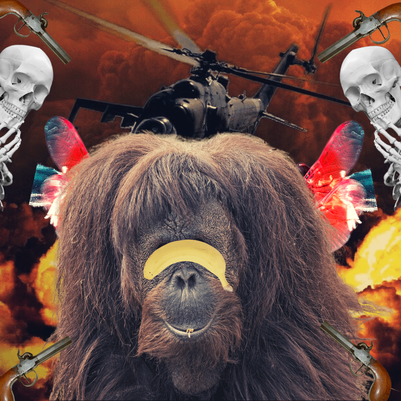 Blinded apes #3 static NFT preview