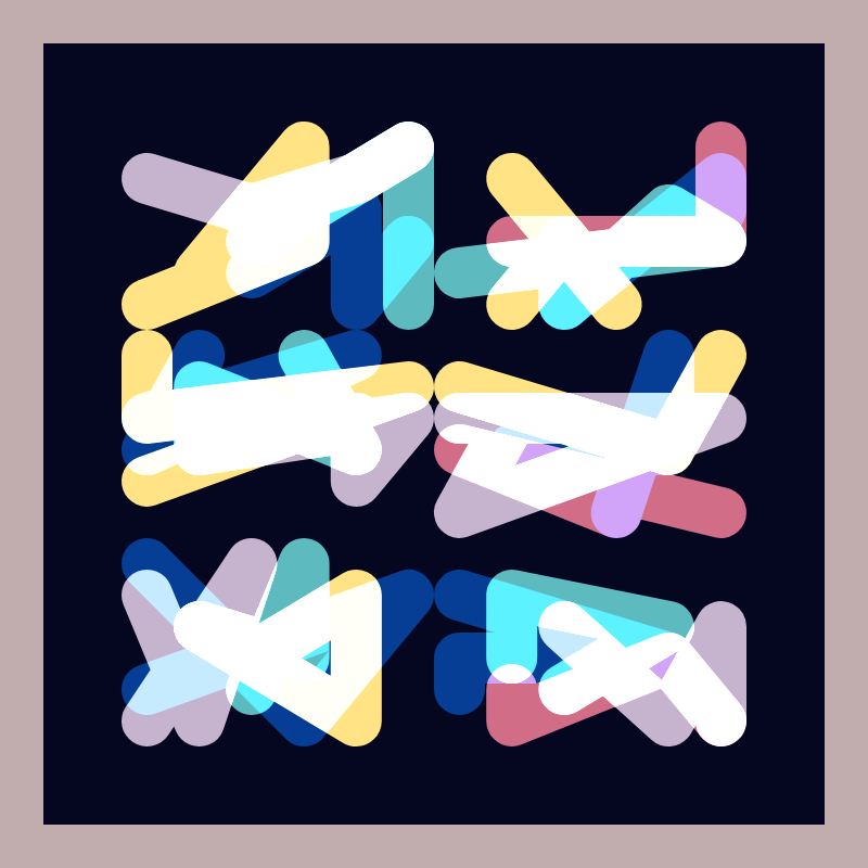 Arrangement #815 static NFT preview