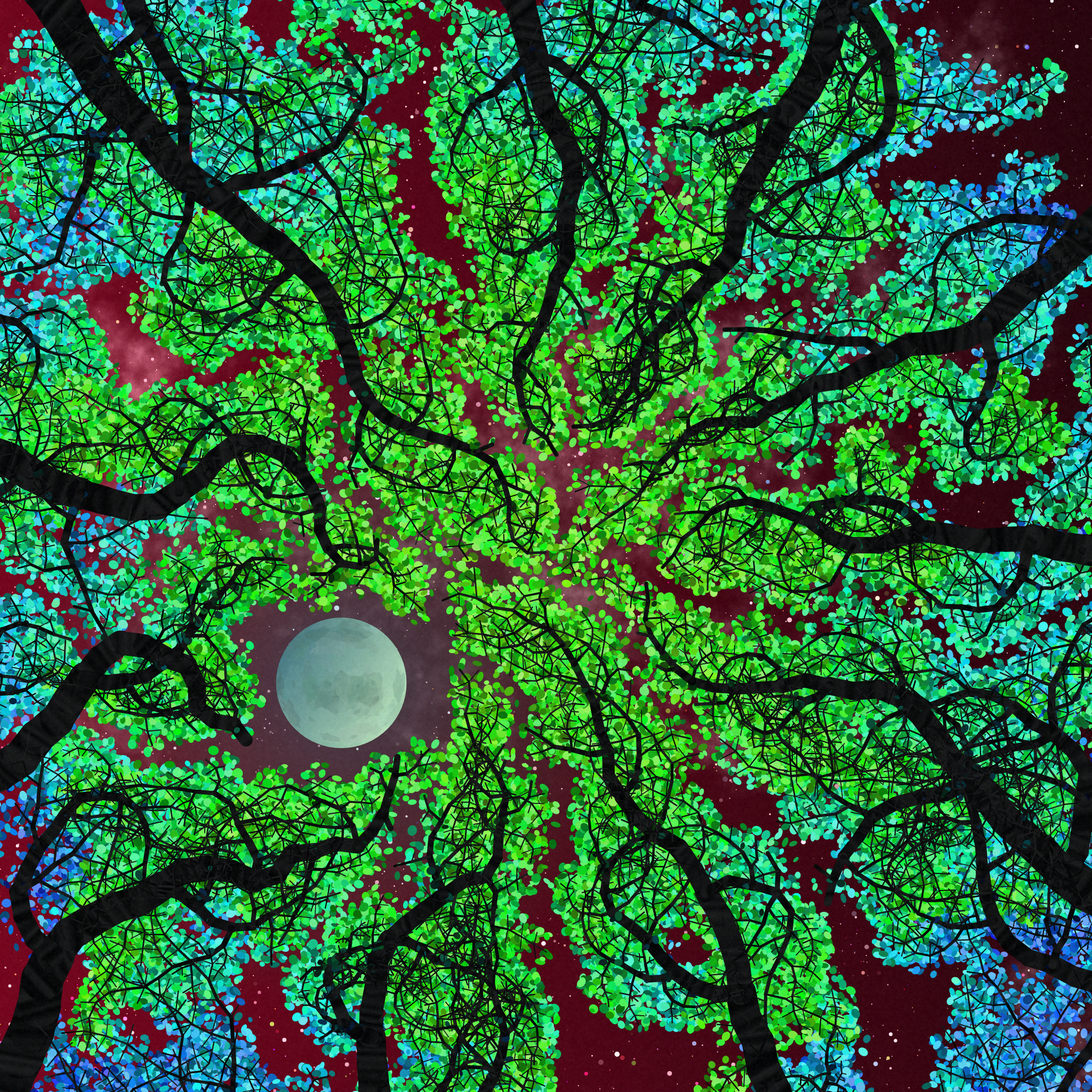 Tree Skyness #199 static NFT preview