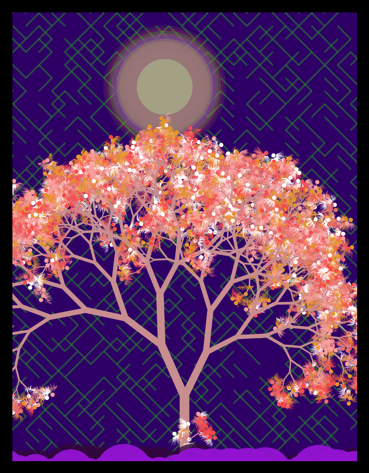 Lonely Tree #93 static NFT preview