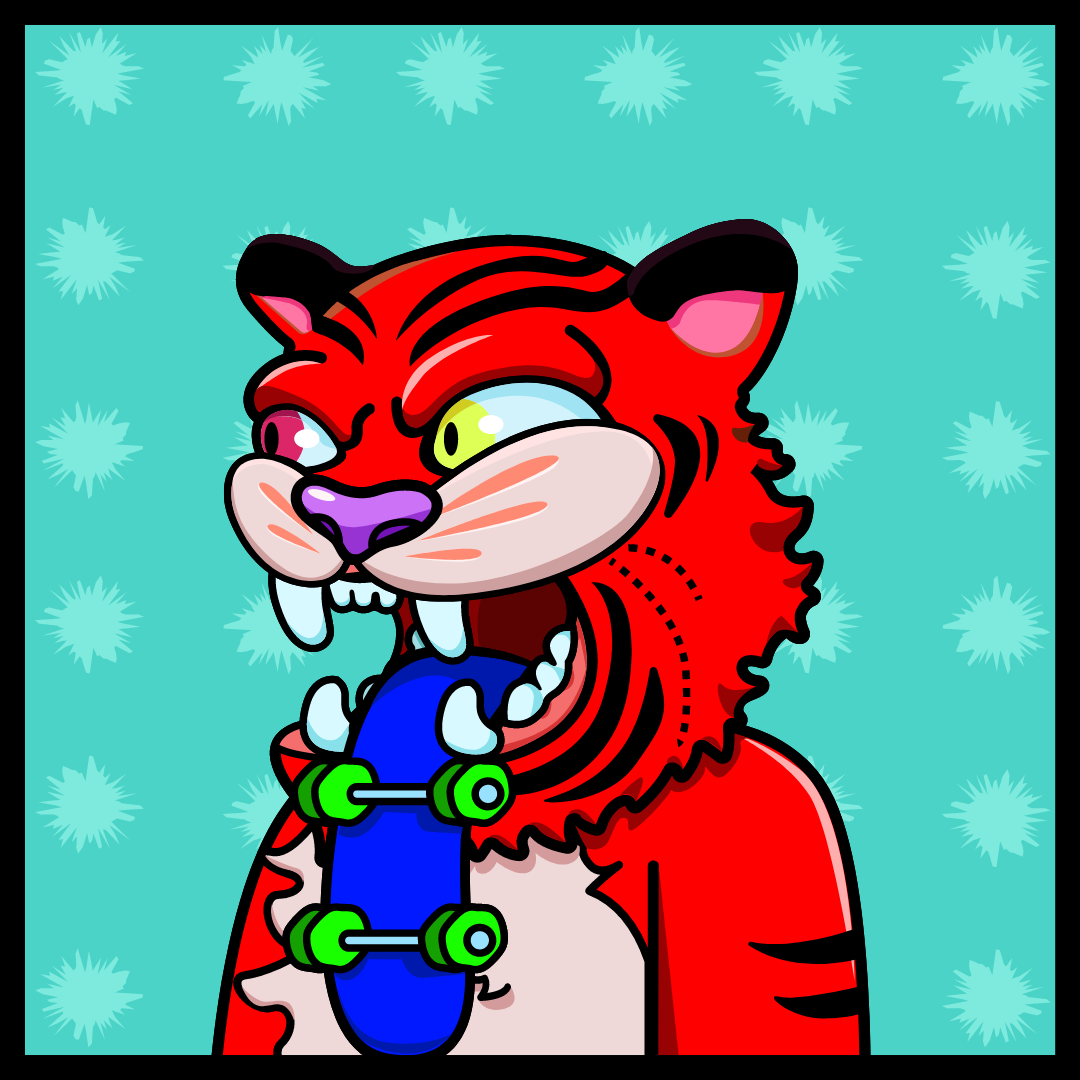 TIGERS Bored Club #213 static NFT preview