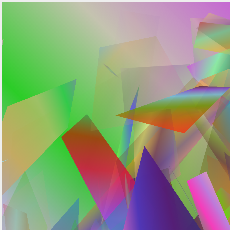 random divs with gradient and perspective #20 static token preview
